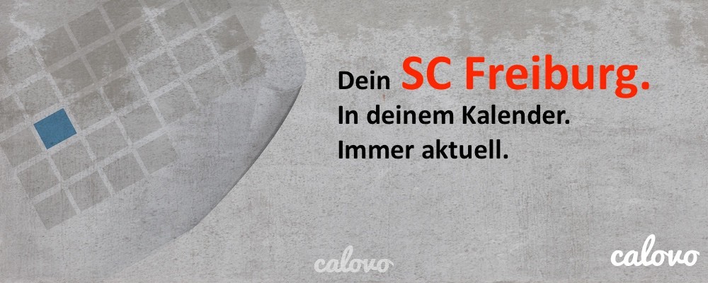 SC Freiburg - Spielplan